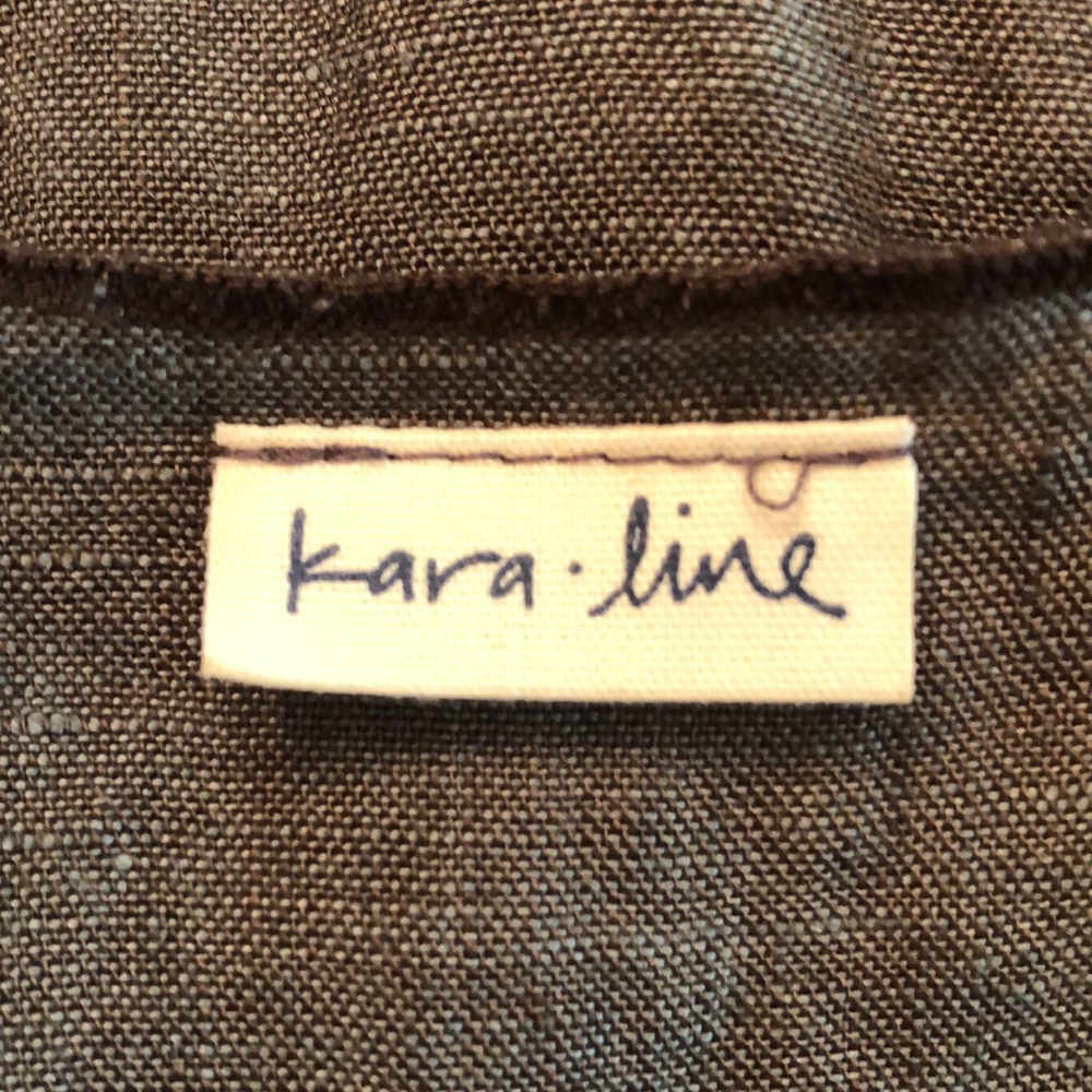 Kara Line 100% Linen Dress - Picture 8 of 13